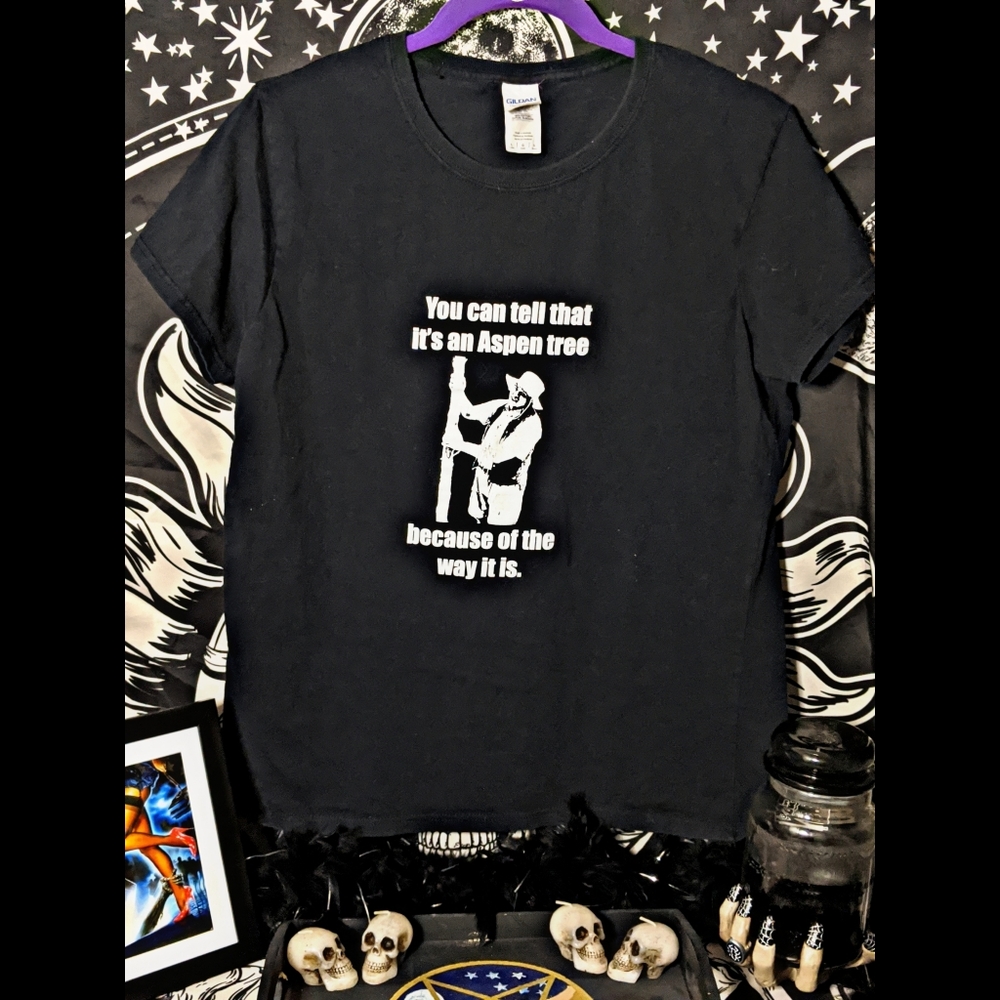 Neature Walks Black T-shirt Large